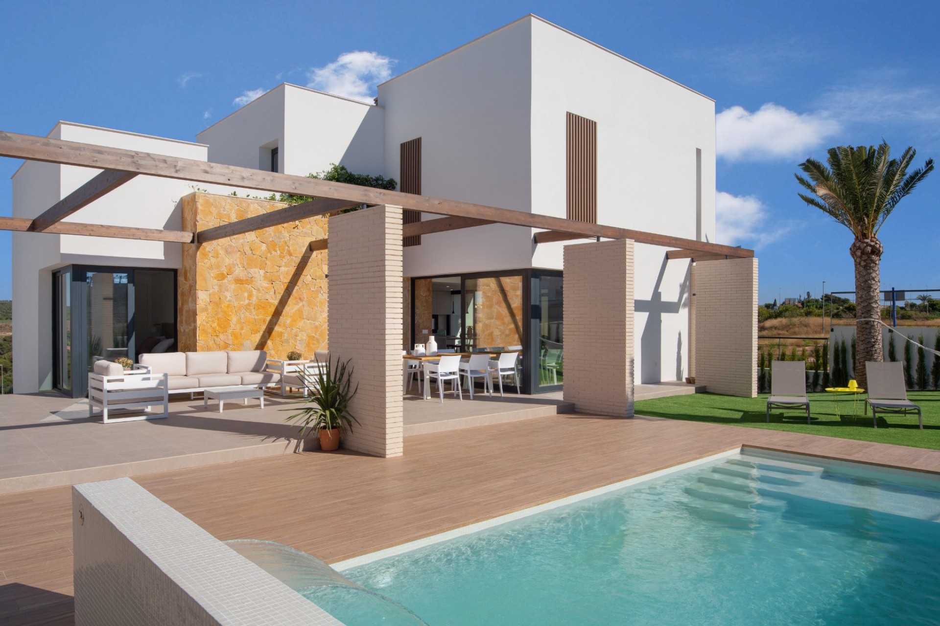 Obra nueva - Villas - Orihuela-Costa - Campoamor